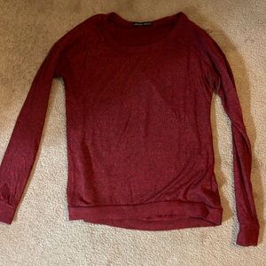 Harlow and Graham Red Marl Sweater